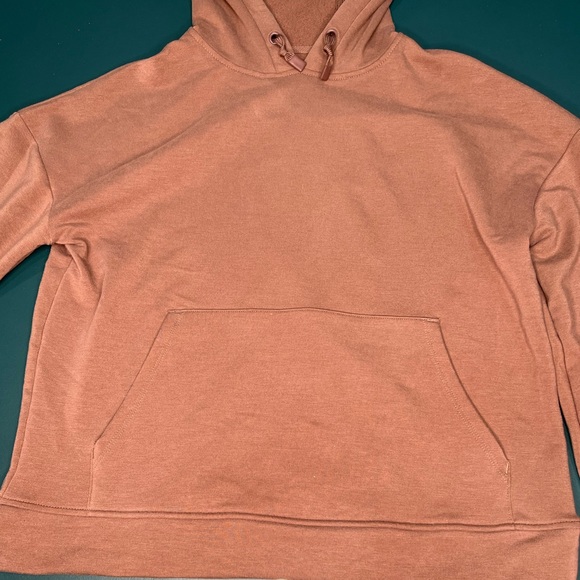 Mauve Hoodie with Bell Sleeves - Picture 3 of 4